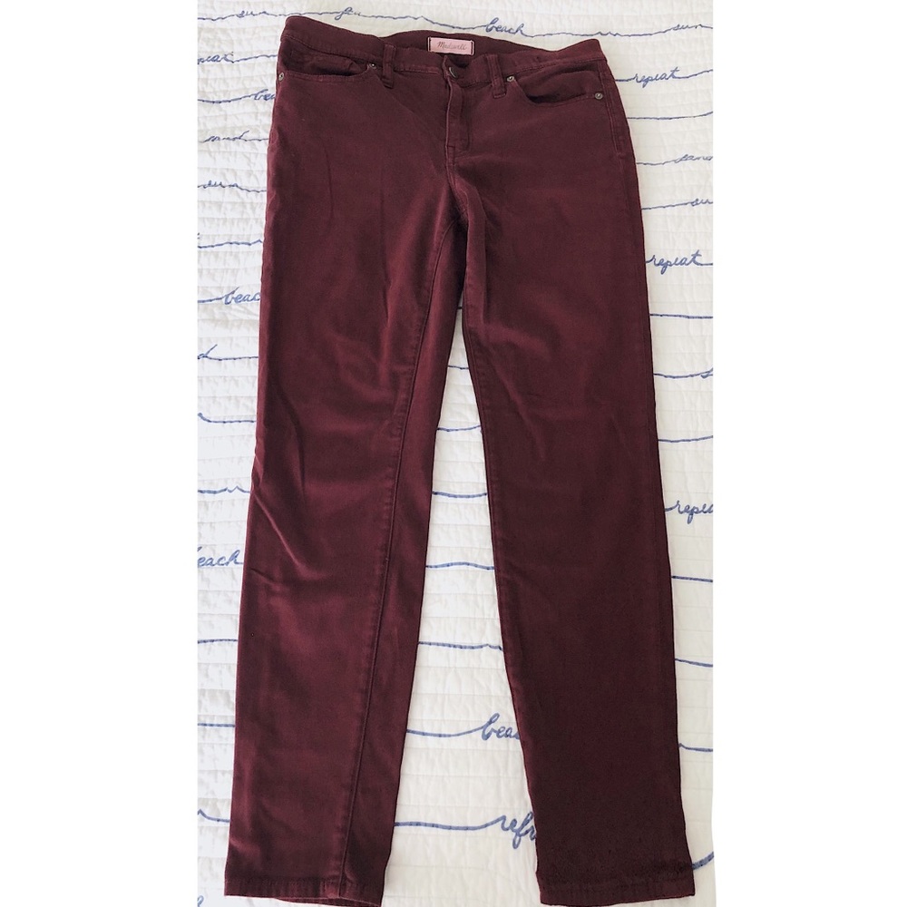 Madewell 9” high riser skinny skinny jeans